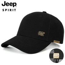 JEEP SPIRIT 스포츠 캐주얼 야구 모자 CA0152 A0602, 사계절, 블랙, 블랙