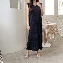 빅사이즈 207 데일리플리츠나시원피스 DGRK159