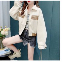 코트 여 숏 봄 루즈핏 캐주얼 코디 아우터 상의