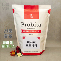[사은품 선택] 링곤베리맛 비사이 프로비타 콜라겐 60정 VISI Probita 프로틴 비사이코리아
