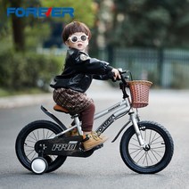 어린이자전거 3살 6살 10살 자전거 16인치 세발 네발, 18인치, 실버