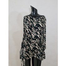 [중고] (새상품) 모조에스핀 패턴 블라우스 55 (NB10569)