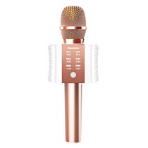뉴마인 와이어리스 블루투스 듀얼 스피커 마이크, MC10 (Rose Gold)