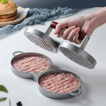 햄버거 밥버거 떡갈비 패티 틀 몰드 만들기 수제