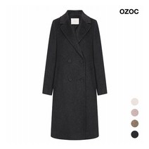 [OZOC] 여성 세미 루즈핏 더블 코트