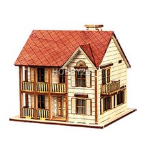 영공방 HO 웨스턴하우스 1 (YM621) 공작완구 공방 목재모형 목재모형키트 입체모형