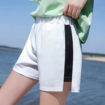 케이 엔시티_편안한 여름 반바지 여자 밴딩 숏팬츠 원마일 홈웨어_KNCT