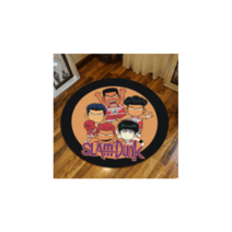 라운드 카페트 러그 디자인 명화 만화 그림 99cm