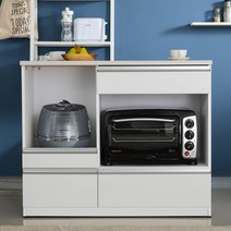 일송가구 아일랜드 식탁 홈바 테이블 주방 조리대 수납장, 홈바 B형, 화이트