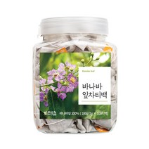 바른약초 볶은 바나바 잎차 삼각티백, 1g, 100개