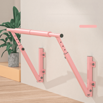 접이식 발레바 발레봉 댄스봉 발레교습소 댄스바, 벽걸이 핑크 (150cm) 가죽 손잡이 커버 증