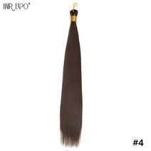 22 인치 합성 긴 스트레이트 헤어 익스텐션 여성용 613 실키 벌크 번들 엑스포시티, 01 22 inches_03 3 개/몫, 03 #4