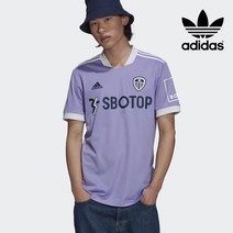 아디다스 풋볼 리즈 유나이티드 저지 유니폼 반팔 퍼플 GA7294