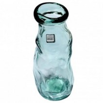 QYE833964화분 조화 스페인 인테리어 삭화병 블루 25cm 꽃병 브이숍 buyus