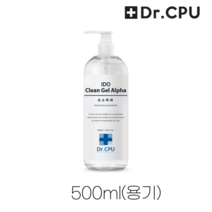 입구 출구 출입구용 현관 휴대용 소독겔 펌프/리필 500ml 300ml Dr. CPU 끈적임없는 손소독제, 500ml(용기)(+1400)