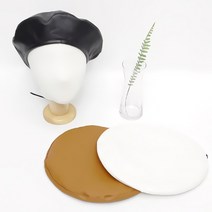 데일리 남자 여자 공용 캐주얼가죽베레모