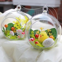 [Her1088] 화사한 봄을 담은 인테리어 모빌(토끼 병아리) 봄인테리어소품 촬영소품 벽장식, 02-1.토끼(마끈)
