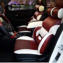 자동차월드 모하비리무진시트 부산리무진시트 리무진카시트 전국 온라인 판매 전차종가능, 1세트, 베이지+와인