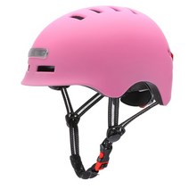 스키 장 스노우 보드 헬멧 사이클링 자전거 mtb 도로 자전거 일체형 led 조명 반사, 협력사, 내가 58-61cm, 분홍