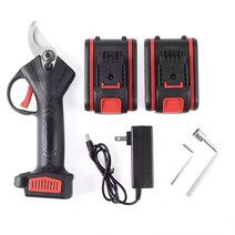 88V 전기 가지 치기 전단 무선 PRUNER 18000MAH 리튬 이온 배터리 효율적인 과일 나무 분재 조경 가지 치기 커터, 2xBattery