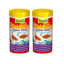테트라 골드 피쉬 칩스 2팩 컬러 스틱 Tetra Goldfish Crisps