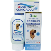 쏘아베 덴탈크리닉 어덜트 짜먹는치약, 120ml, 2개
