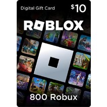 Roblox 디지털 기프트 카드 카톡 발송 1700 Robux 독점 가상 아이템 포함 온라인 게임 코드, 800 robox