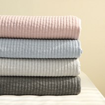 누보레 사계절 피그먼트 60수 침대패드 겸 이불 Q, 피그먼트패드 다크그레이