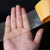 초강력 양면 테이프 yx 20m 메쉬 고점도 투명 그리드 유리 그리드 섬유 접착, 18mm
