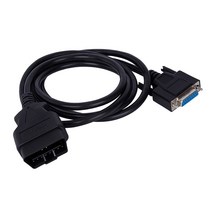 1.55M OBD II OBD2 16 핀 남성 여성 확장 케이블 2 dB15 자동차에, 한개옵션0