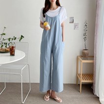 아이슈즈컬러 롱 멜빵 바지 1082303