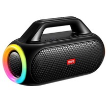 차량용 스피커 mifa wildbox 블루투스 60w 블루투스 5.3 무선 시끄러운 bassup 기술 ipx7 방수 캠핑, 블랙 스타일
