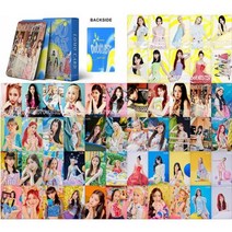 Kpop 걸스 그룹 Kep1er 문제 해결 장치 플라이 업 새 앨범 Lomo 카드 엽서 아이돌 사진 인쇄 팬 선물 55 개세트, Kep1er-4