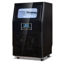 제빙기 아이스메이커 얼음제조 자동 제빙기 기계 50KG 물 입구 탁상용 상업적인 입방체 fazedor de gelo, 02 40KG