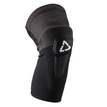 Leatt 레트 AirFlex 하이브리드 무릎 보호대, L Black