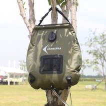 캔버라프리미엄샤워백20리터, 카키