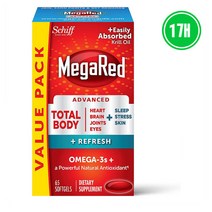 Megared 오메가3 피쉬 오일 EPA DHA 크릴 오일 60캡슐