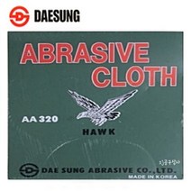 (낱장) 천사포/ 국산 대성연마 천페이퍼 포페파 헝겊사포, 60번