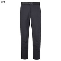 마운티아 남성 겨울 발수 본딩 등산 일상복 겸용 스판 기모 기능성 바지 K45플라7 MNCBC