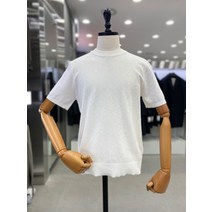앤드지 남자 에코프렌들리 라운드넥 반팔니트 (BOE2ER1001WT)