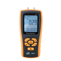 핸드 디지털 차압 게이지 자기 압력 기록계 감지기, 온도보상기능있는 GM511 +-10KPA이더정확