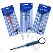 알약투약기 5개 강아지 고양이 주사기 먹이기