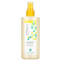 Andalou Naturals 헤어 스프레이 환 해바라기와 시트러스 미디엄 홀드 8.2 fl oz (242 ml)