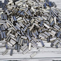 국산 쌍슬리브 8자슬리브 1.0mm 1000개입 벌크 경심줄30호까지 가능