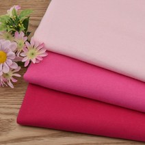태백섬유 무형광 후라이스 원단 30수 순면 핑크계열 3종, 연핑크(F일오)
