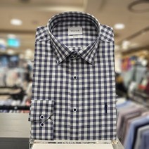 예작 SH04 체크 네이비 슬림핏 YJ1FBS970NY