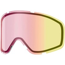 스미스 Reason OTG 스키 고글 교체 렌즈, Red Sensor Mirror, One Size