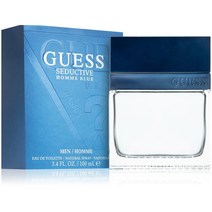 게스 오 드 뚜왈렛 남성 맨 세쿠시 옴므 블루 Guess, 1개, 100ml