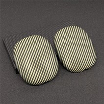 에어팟 맥스 커버 리얼 카본 파이버 이어폰 1 쌍 블루투스 헤드폰 보호 헤드셋 액세서리 Airpods Max 호환, 03 Green, 03 Green