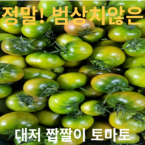 부산 대저 프리미엄 짭짤이토마토 짭짤이 토마토 못난이 짭짤이토마토2.5kg 맛보장 방울짭짤이토마토 소과s, 못난이 (2.5kg)